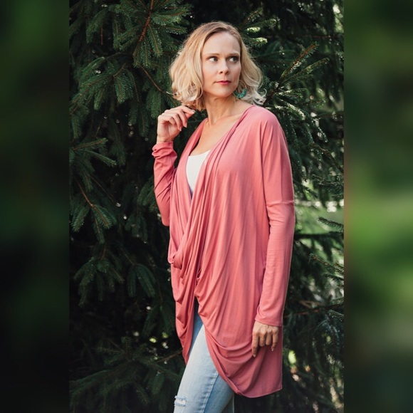 Draped tunic top - Picture 4 of 5